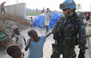 The country had a leading role in the United Nations Stabilization Mission in Haiti, MINUSTAH, which concluded its activities last October after 13 years
