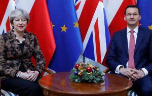 May gained her new nickname after holding talks in Warsaw with Poland's Prime Minister Mateusz Morawiecki.