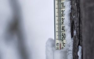 In Oymyakon, Russian television showed the mercury falling to the bottom of a thermometer that was only set up to measure down to minus 50 degrees