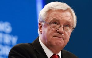Brexit Secretary David Davis said the government would present a number of amendments to the bill when it reaches the Lords.