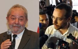 “He won’t travel now,” Lula spokesman Jose Chrispiniano (R) said, adding that the former leader had planned to attend an African Union conference in Ethiopia. 