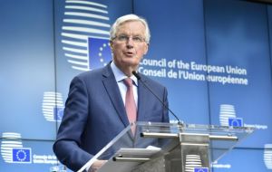 Speaking at a press conference, chief negotiator Barnier said UK would be allowed to attend decision-making meetings on a “limited, exceptional, case by case basis.”