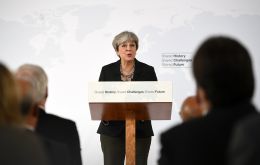 No 10 says Mrs May had made progress in the negotiations and set out a “clear vision” of the UK's future relations. 