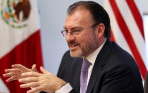 Videgaray said Mexico's relationship with the Trump administration is “closer” than it was with former President Barack Obama's administration. 