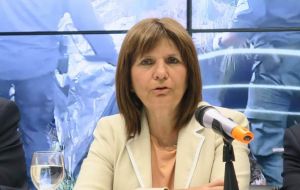 Argentine Security Minister Patricia Bullrich said the arrests mark the end of a 14-month investigation that began in December 2016