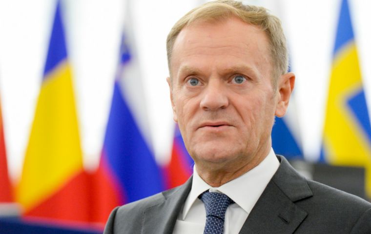 Speaking after the meeting, Mr Tusk said leaders had agreed to spend more on security, as well as fighting illegal migration in their next long-term budget.