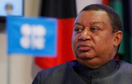 OPEC Secretary General Mohammad Barkindo and other OPEC officials are expected to hold a dinner on Monday with U.S. shale firms on the sidelines of the conference.