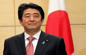 PM Shinzo Abe said Tokyo will continue to work with Washington until Pyongyang demonstrates the “complete, verifiable and irreversible” dismantling of its ballistic missiles and nuclear program.