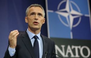 Nato Secretary General Jens Stoltenberg said the alliance had “no reason to doubt the findings and assessments by UK” which suggested Russian responsibility.