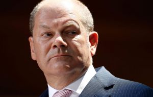 Olaf Scholz warned that protectionism could harm future economic prospects and said Germany would continue talks to dissuade US from imposing punitive tariffs