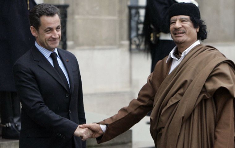 According to the investigation, Gadhafi’s regime would secretly gave Sarkozy 50 million euros overall for the 2007 campaign