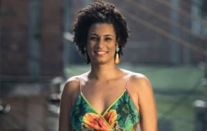 Marielle Franco was murdered March 14 and quickly hailed as an inspiring example of a black woman who had broken barriers by getting elected to Rio's white-dominated city council.