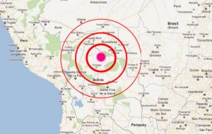 The observatory put the quake’s magnitude at 6.6, but the U.S. Geological Survey (USGS) said it was 6.8.