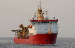 When Argentina requested international support in the search for ARA San Juan, HMS Protector was dispatched and joined the multi-nation effort (Pic RN)