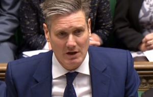 “Mrs. May must now listen to the growing chorus of voices who are urging her to drop her red line on a customs union and rethink her approach,” Keir Starmer said