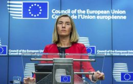 The head of European diplomacy, Federica Mogherini: “We ask for a review of the electoral calendar based on an agreed and credible calendar”.