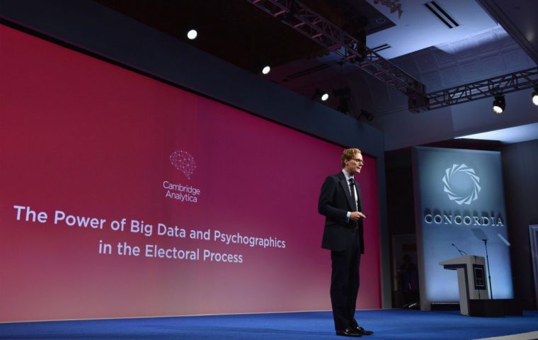 The ICO served notice to SCL Elections, Cambridge Analytica's parent, to provide the information it holds on David Carroll; failure would be a criminal offence 