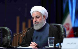Iranian President Hassan Rouhani said: “I have ordered the foreign ministry to negotiate with the European countries, China and Russia in the coming weeks”.