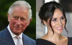 Markle will initially walk down the aisle alone, but will then be joined by her future father-in-law Prince Charles