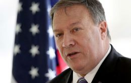 Mike Pompeo did not say what new measures the US was contemplating but he described sanctions imposed on head of Iran's central bank as “just the beginning”. 
