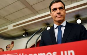 The ruling triggered “social indignation” that has put Spain “in a situation of an extreme institutional crisis”, Socialist leader Pedro Sanchez said. 
