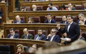 Ciudadanos, a rising star in the center-right of Spanish politics led by Albert Rivera, a young lawmaker from Catalonia, is refusing to support Sanchez