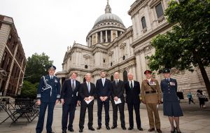 UK delegation was headed by Foreign Office minister for the Americas, Sir Alan Duncan, Armed Forces minister Mark Lancaster and UK ambassador Mark Kent