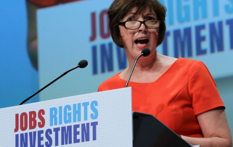 TUC general secretary Frances O’Grady admitted the union movement had a “problem” in reaching young people