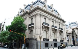 The Argentine Foreign Affairs ministry also known as Palacio San Martin 