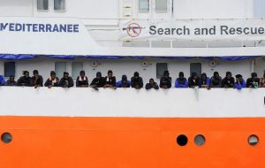 The vessel was told to ask Malta to provide a disembarkation port, but Malta has also refused. The crew say they have enough food for two to three days at sea.