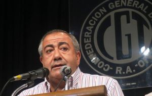 “The vulnerable sectors are more vulnerable by the day,” Hector Daer, one of the three union leaders that make up the CGT triumvirate, told reporters.