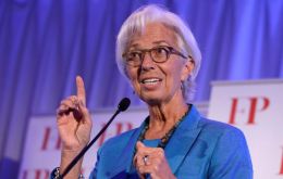 IMF Managing Director Christine Lagarde said that a trade war “gives no winner and we find generally losers on both sides.”
