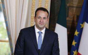 Mr Varadkar said there was an urgent need to “intensify” negotiations to find an agreement on the shape of the border backstop.