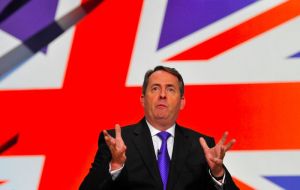 Cabinet minister Liam Fox said Theresa May was “not bluffing” when she said leaving without an agreement could happen, if terms offered were not good enough 