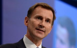 Health Secretary Jeremy Hunt said: “It's completely inappropriate for businesses to be making these kinds of threats”