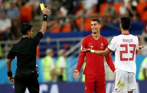 Paraguay’s referee Enrique Caceres had to overrule crucial decisions that may have contributed, according to Queiroz, to Iran’s elimination from the World Cup. 