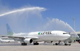 The new Level service from Vienna will start on 17th July, with four planes serving 14 destinations including Gatwick and Barcelona