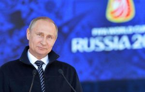 Vladimir Putin: nothing political is going to spoil Russia's great presentation to the world   