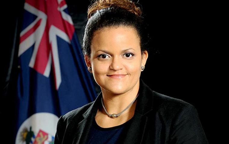 Minister Tara Rivers stressed Cayman's “high level of ongoing cooperation” on beneficial ownership, enabling more than 100 tax authorities globally