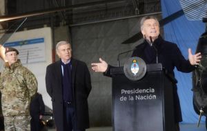 President Macri decreed a change in Argentina's defense policy, expanding the responsibilities of the Armed Forces into domestic security affairs