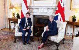 Theresa May is holding talks with Austria's Kurz and Czech PM Andrej Babis as she seeks to win support for her proposals for the UK's future EU relationship
