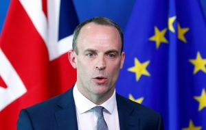 Brexit Secretary Dominic Raab said the White Paper proposals had been designed “both to respect the result of the referendum and the core principles of the EU”