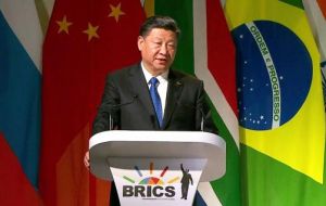 “We should stay committed to multilateralism,” China’s President Xi Jinping said on the second day of the talks.