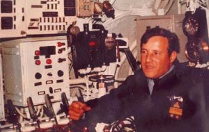 Felix Artuso, the chief engineer of the submarine
