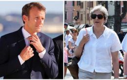 PM May has been invited to Macron's holiday retreat in France. It comes as the UK government steps up its engagement with counterparts in the EU over Brexit