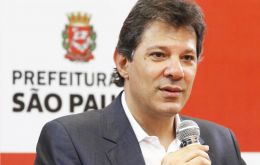Haddad, 55, of Lebanese-Christian descent, lost his 2016 bid for re-election to Sao Paulo’s city hall in a stunning first round defeat to rising conservative Joao Doria