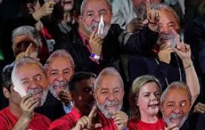 Three big party conventions were held on Saturday, two months before the first round of voting on October 7 in Latin America's dominant economy.
