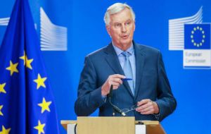 But Mr Fox claimed Michel Barnier, the EU's chief negotiator, had already dismissed the proposals, which “makes the chance of no deal greater”