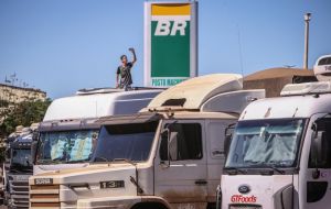 Truckers protesting high diesel prices blocked major highways in May, forcing farmers to cull flocks and dump milk, and driving widespread product shortages