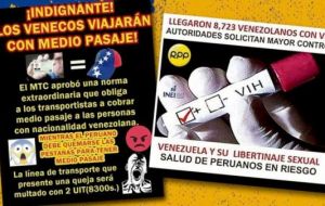 On social networks people shared that the Peruvian Congress approved new laws that favored Venezuelans with a minimum wage higher than that received by Peruvians, and the right to vote.